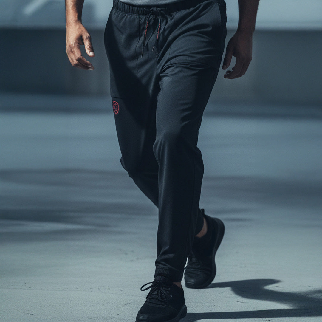 Men's Valuetainment Black Premium Performance Joggers