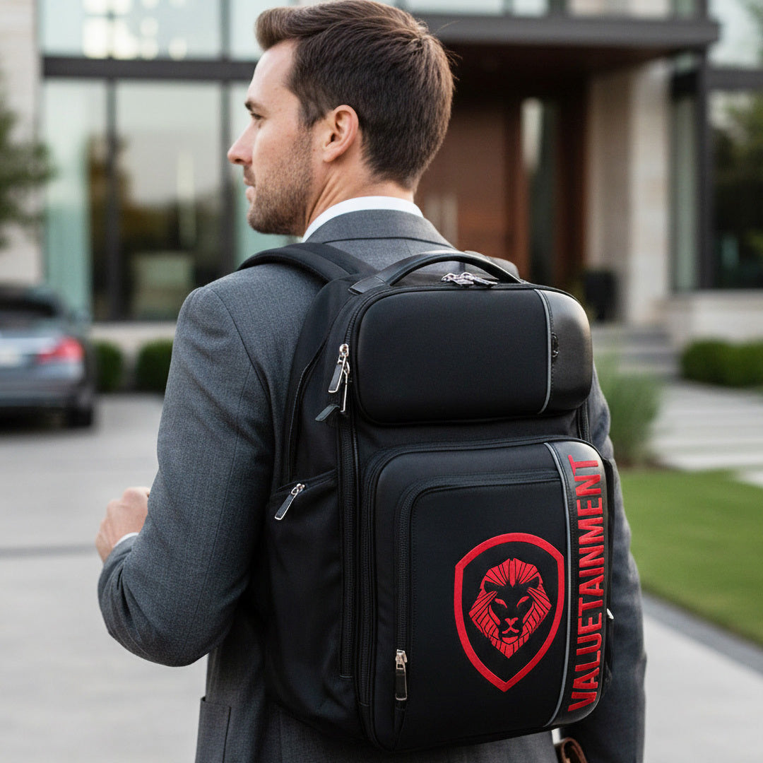 **Limited Edition** 1 of 250 Black & Red VT Weekender Backpack