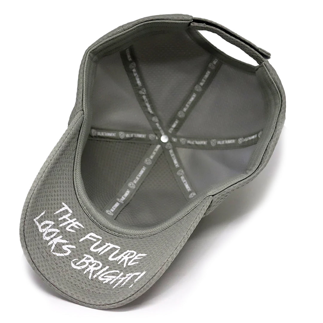 VT Shield Future Looks Bright Grey Velcro Performance Hat