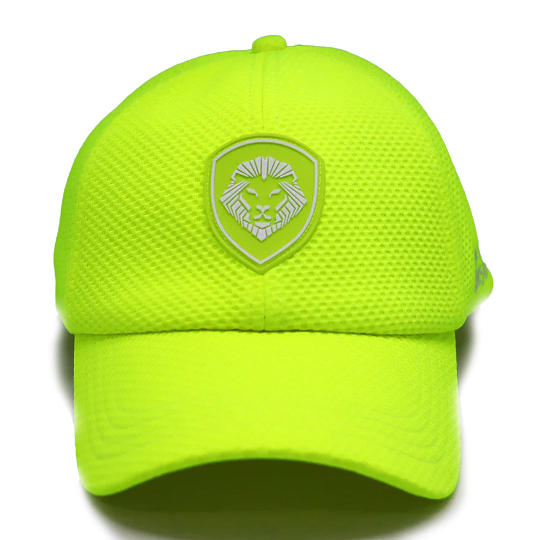 VT Shield Future Looks Bright Neon Yellow Velcro Performance Hat