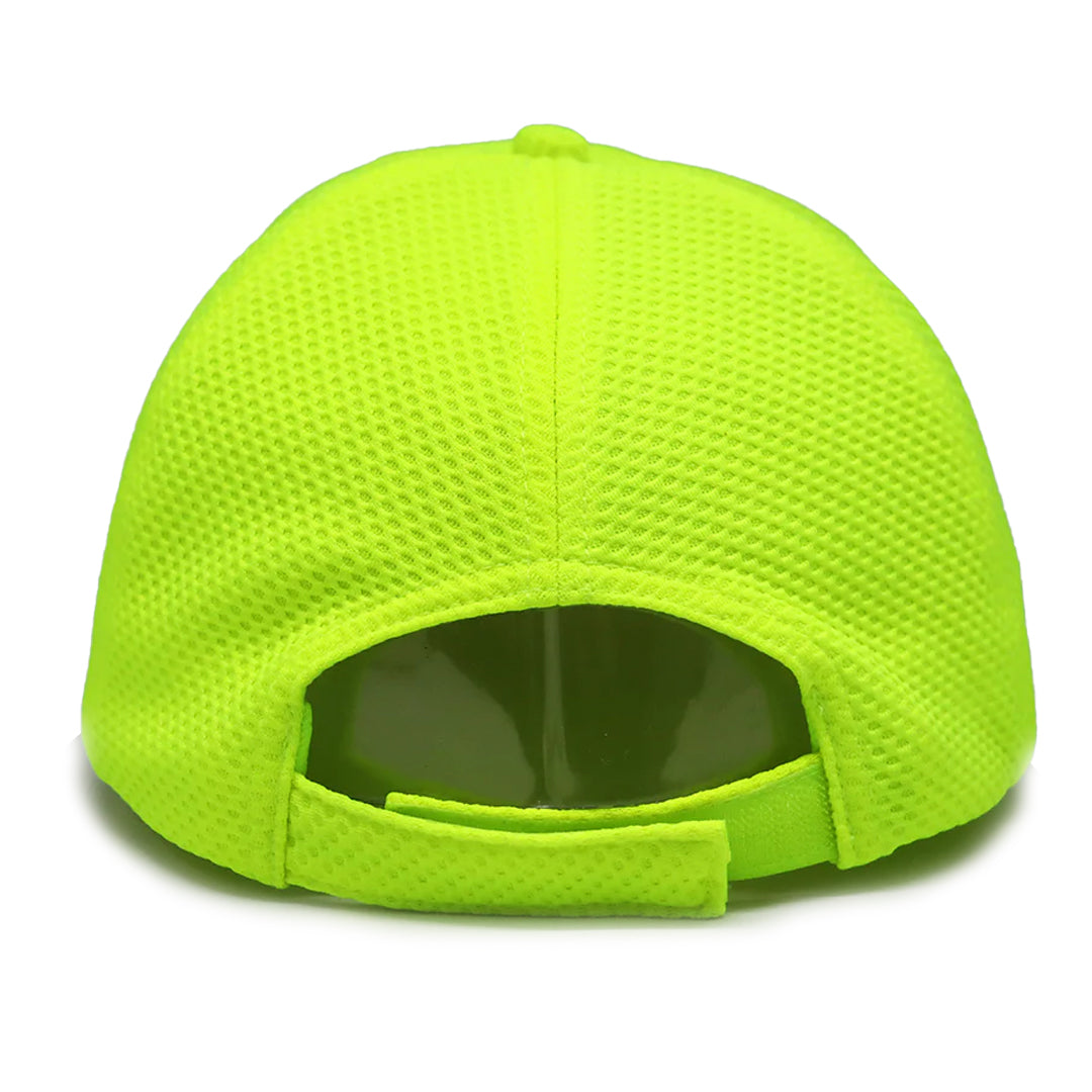 VT Shield Future Looks Bright Neon Yellow Velcro Performance Hat
