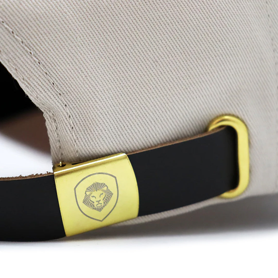 VT Shield Future Looks Bright Peached Suede Brim with leather strap Hat