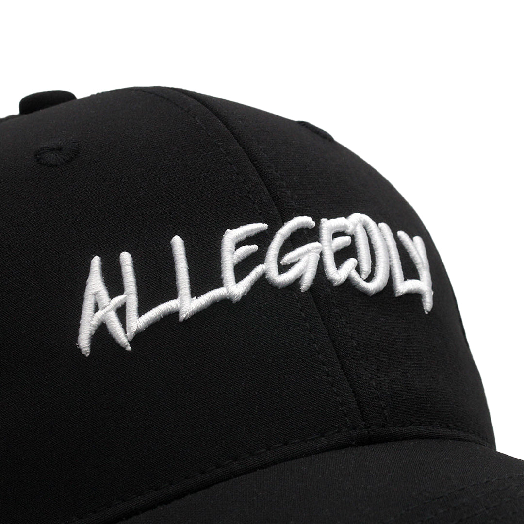 Allegedly Black & White Future Looks Bright Snapback Hat
