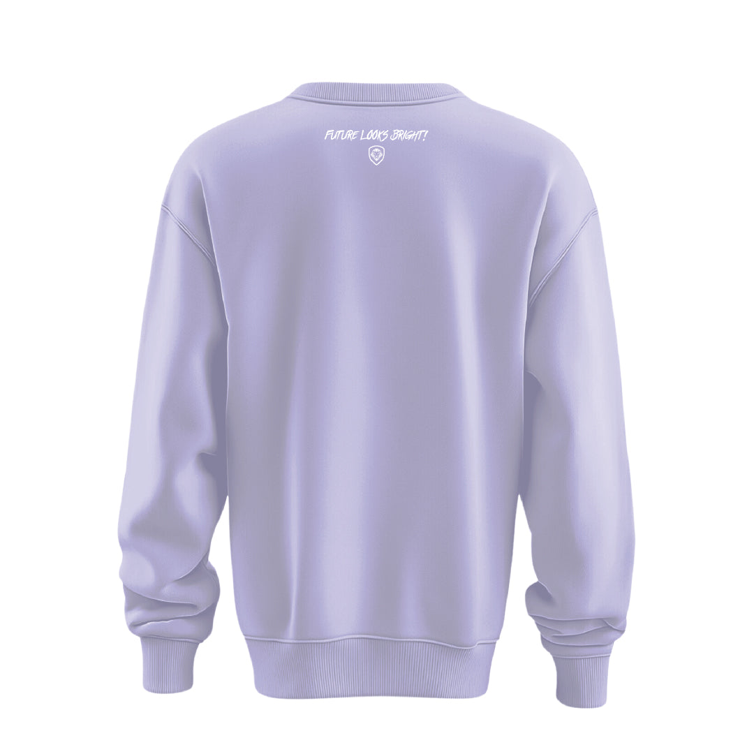 Women's Future Looks Bright Lilac Everyday VT Mama Sweatshirt