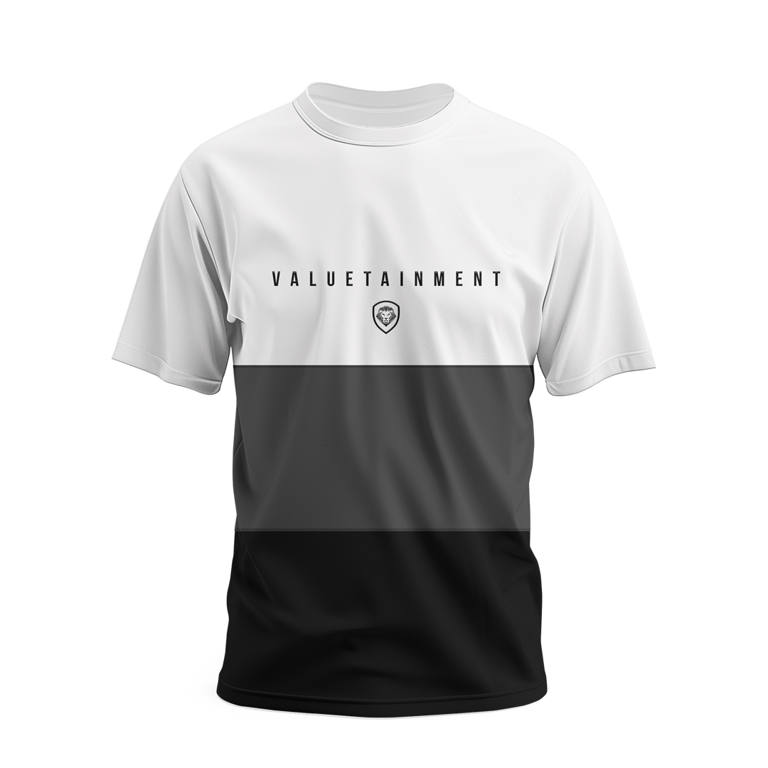 Future Looks Bright Lion Shield White Tri Color Premium Short Sleeve T-Shirt