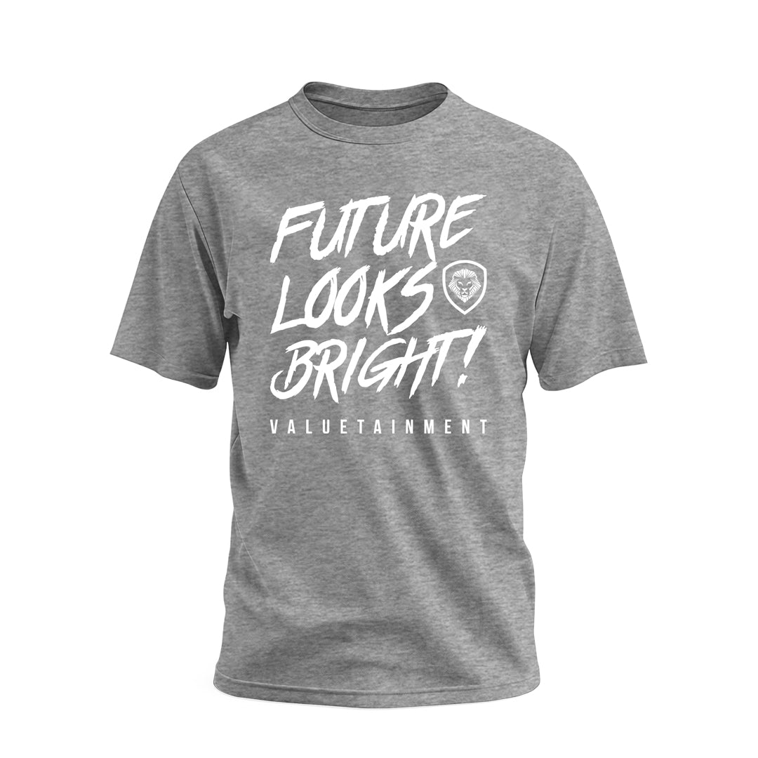 The Future Looks Bright Grey Men's Shirt