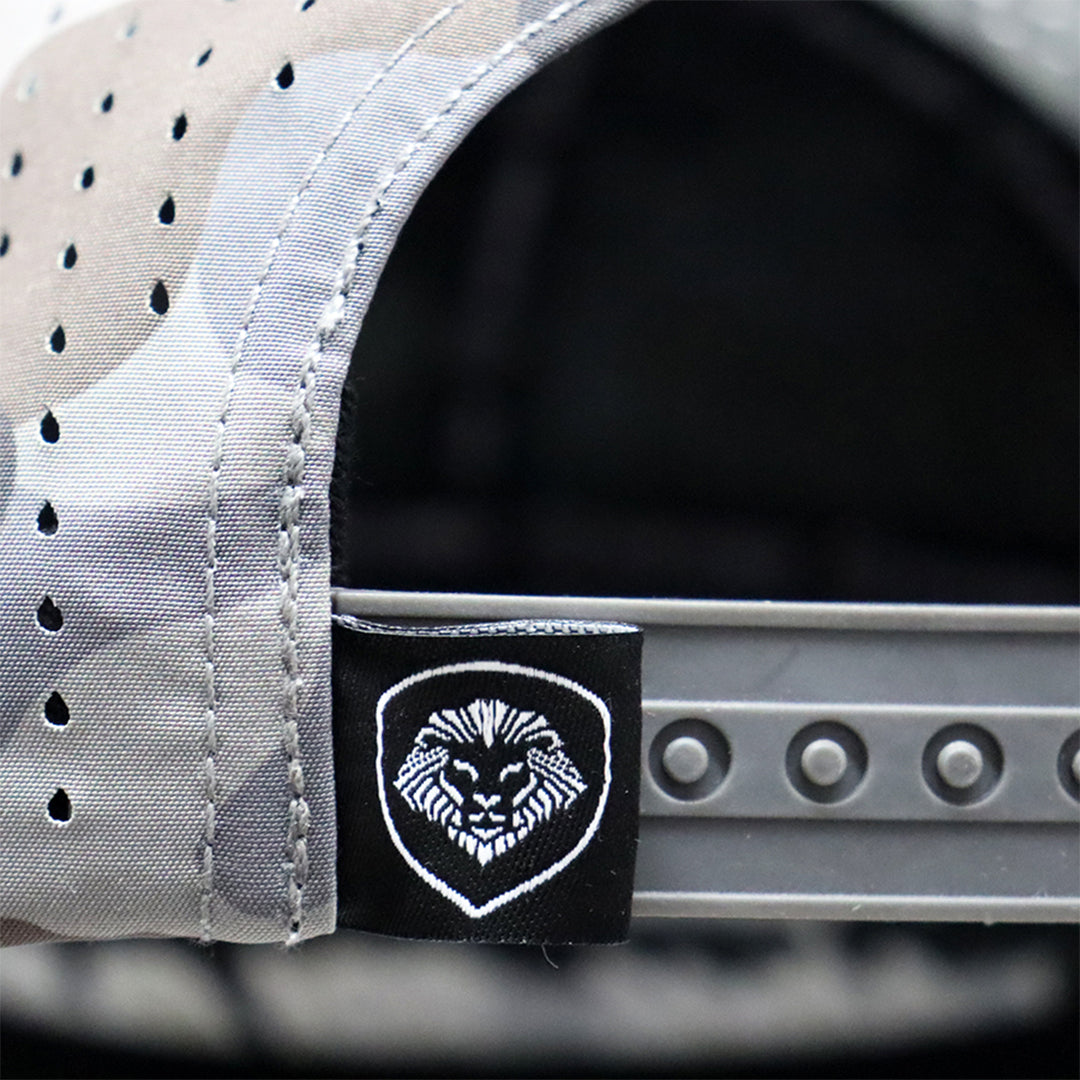 Future Looks Bright Light Brown Camo Flat Bill Waterproof perforated Snapback Hat