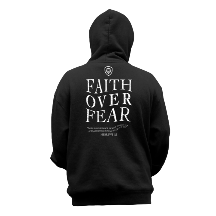 Faith Over Fear VT Black Hoodie