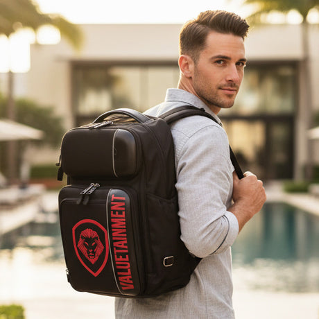 **Limited Edition** 1 of 250 Black & Red VT Weekender Backpack