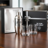 Future Looks Bright Silver Cocktail Gift Set