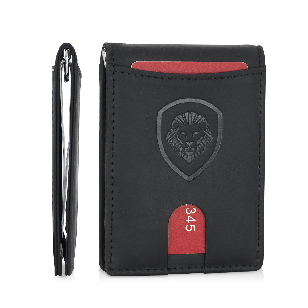 Valuetainment Black Wallet-Keychain Set