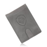 Valuetainment Gray Wallet-Keychain Set