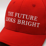 The Future Looks Bright Red Election Snapback hat