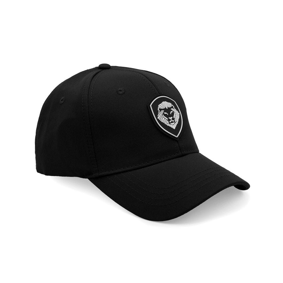 VT Shield Logo Future Looks Bright  Black & White Flex Fit Hat