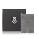 Valuetainment Gray Wallet-Keychain Set