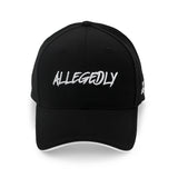 Allegedly Black & White Future Looks Bright Snapback Hat