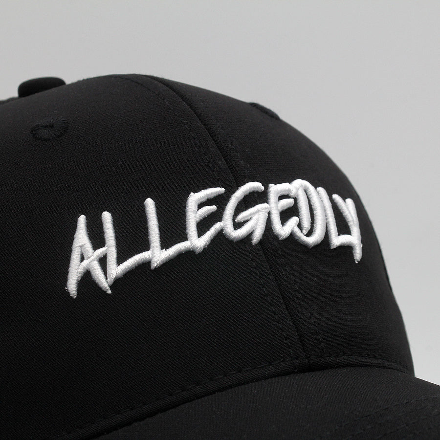 Allegedly Black & White Future Looks Bright Snapback Hat