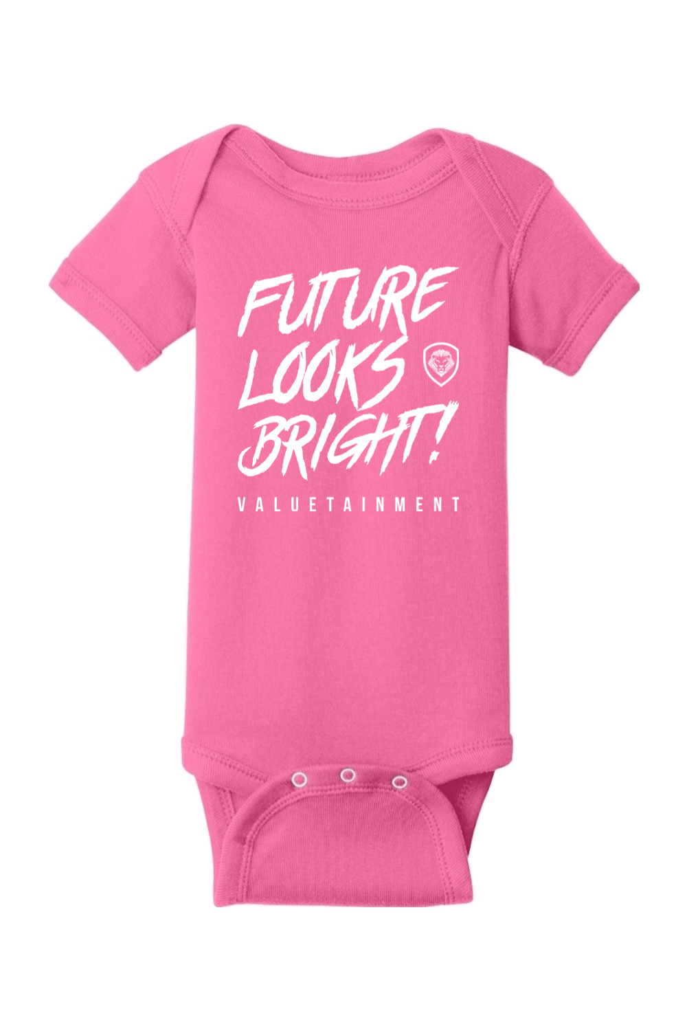 Future Looks Bright! Infant Short Sleeve Baby onsie