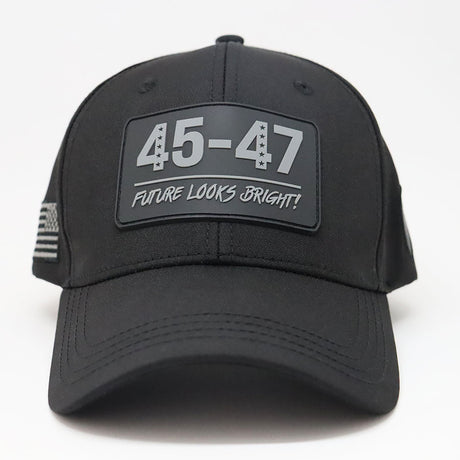 Future Looks Bright 45-47 Limited Edition Black Snapback Hat (1 of 250)