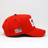 Future Looks Bright 45-47 Inauguration Red Snapback hat