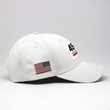 Future Looks Bright 45-47 Inauguration White Snapback Hat