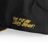 Future Looks Bright Flex Fit Hat - Black & Gold