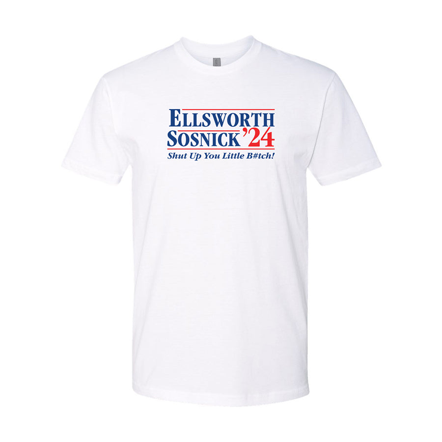 Ellsworth Sosnick '24 Election White Short Sleeve T-Shirt