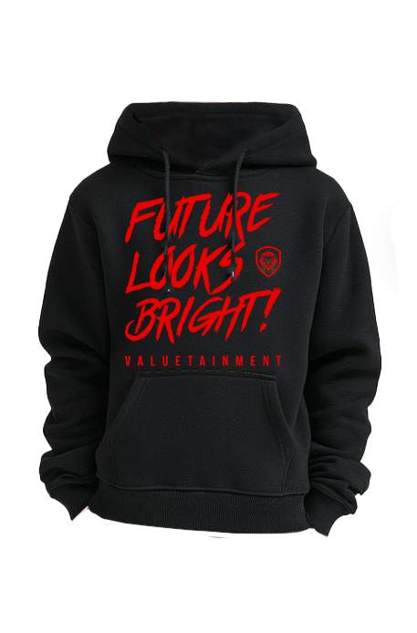 Kid's Future Looks Bright Red Lion Premium Pullover Hoodie