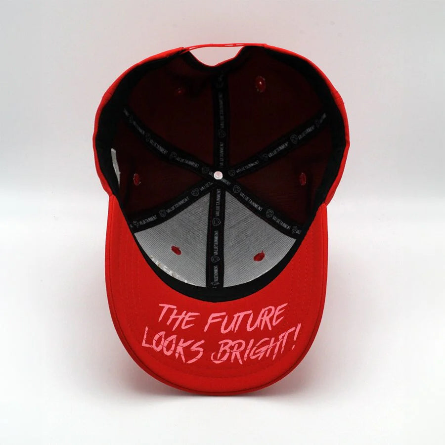 The Future Looks Bright Red Election Snapback hat