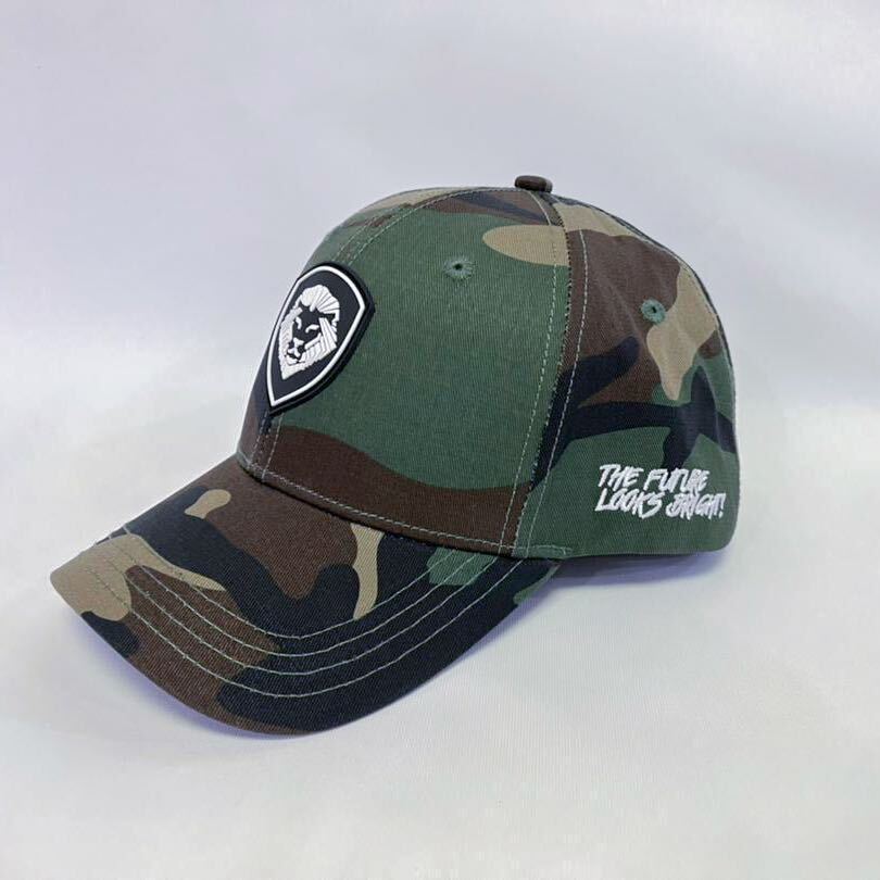 VT Shield Logo Future Looks Bright Camo Snapback Hat