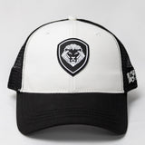 The Future Looks Bright Trucker Hat - Black & White