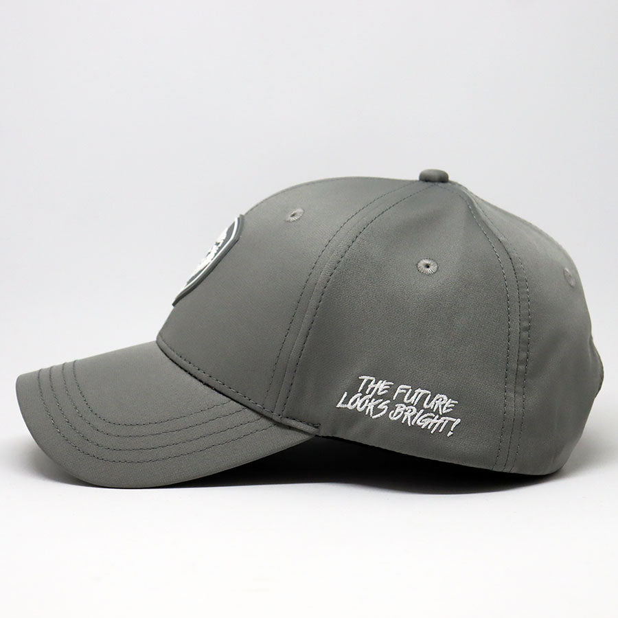 VT Shield Logo Future Looks Bright Grey Snapback Hat