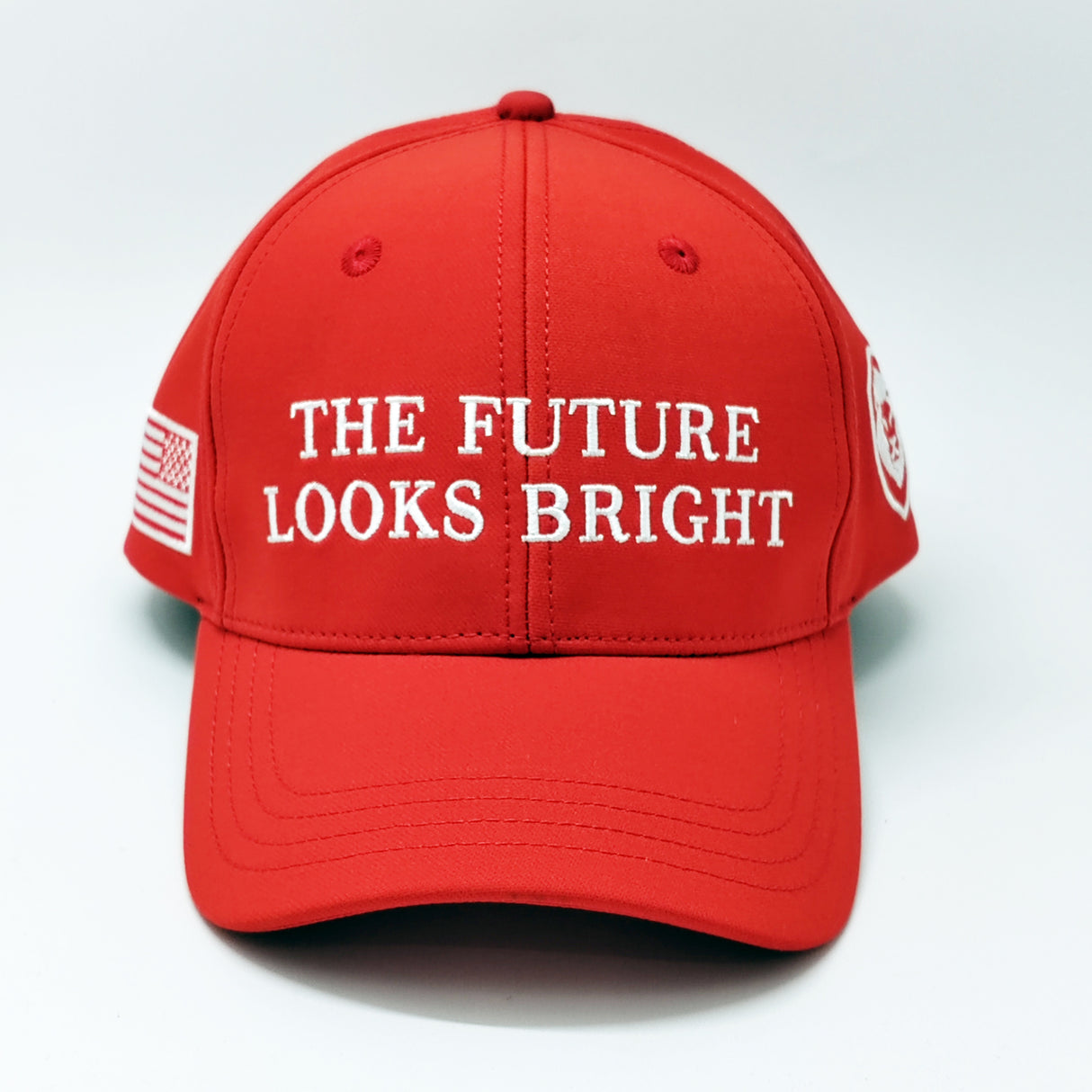 The Future Looks Bright Red Election Snapback hat