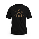 No Kings Day Freedom Born 1776 Black Short Sleeve T-Shirt
