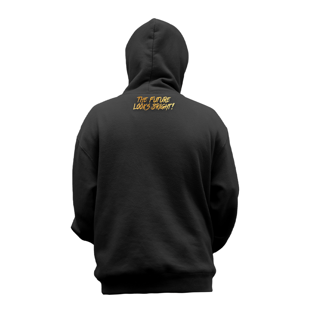 Valuetainment Lion Shield Pullover Performance Hoodie Black