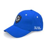 VT Shield Logo Future Looks Bright Royal Snapback Hat