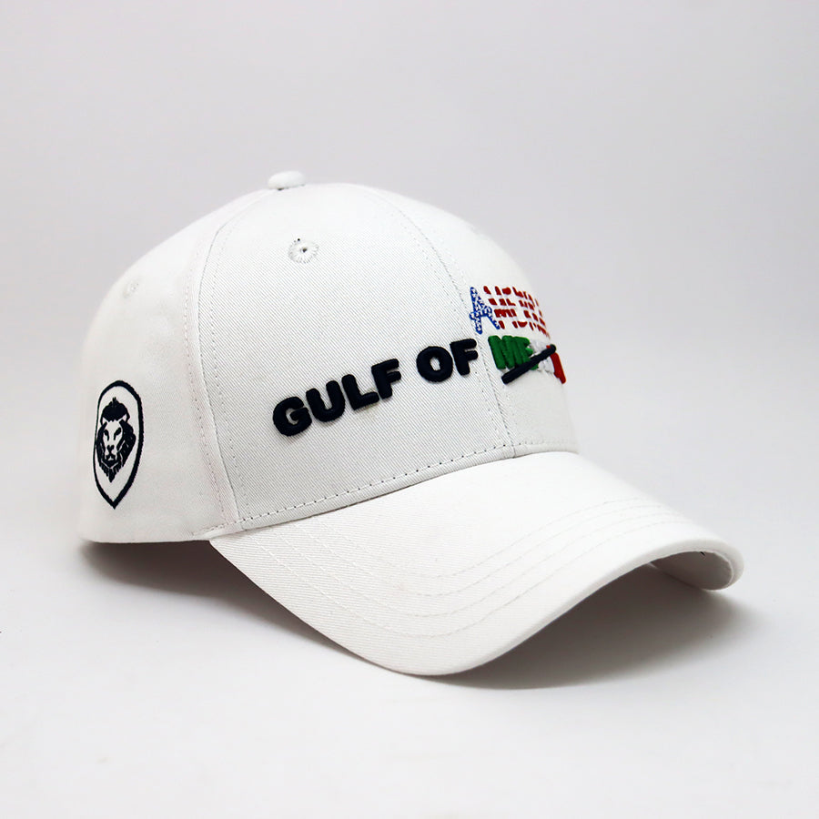 Future Looks Bright Gulf of America Mexico White Snapback Hat