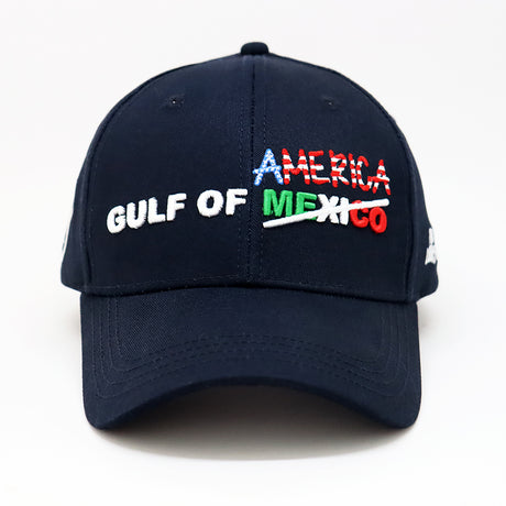 Future Looks Bright Gulf of America Mexico Navy Snapback Hat