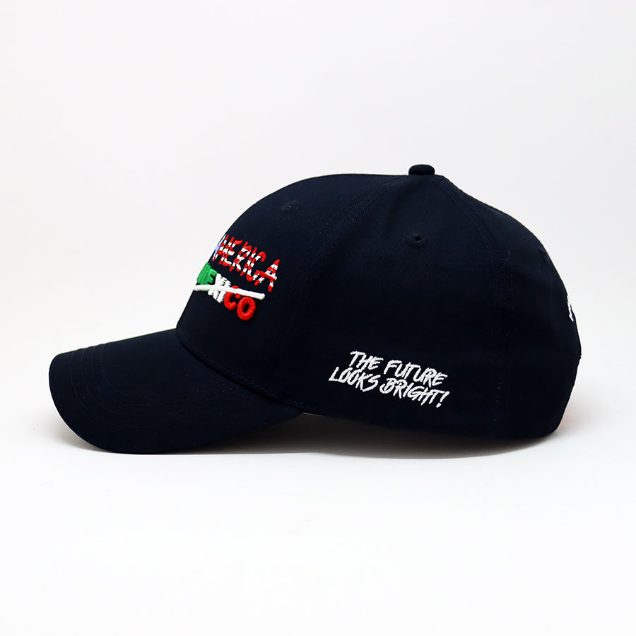 Future Looks Bright Gulf of America Mexico Navy Snapback Hat