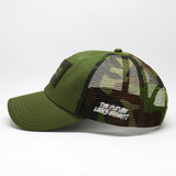 Future Looks Bright Army Green Camo Trucker Patch Snapback Hat
