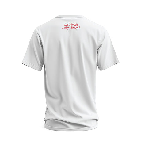 Future Looks Bright Gulf of America Valuetainment Flag White Short Sleeve T-Shirt