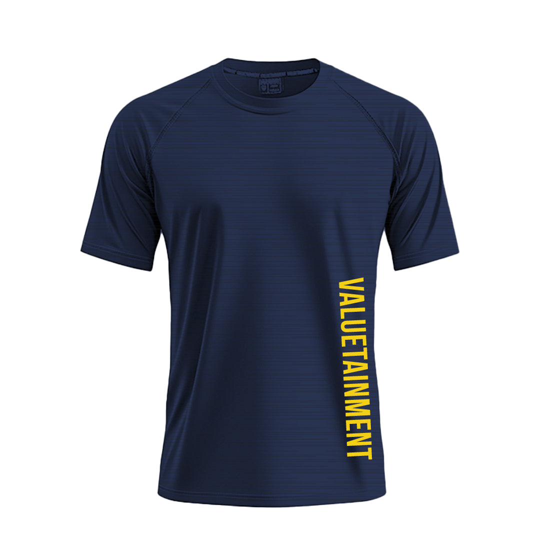 Valuetainment Navy Performance Short Sleeve Shirt