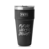 Future Looks Bright Valuetainment Black YETI Rambler 30 oz