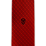 Valuetainment Stefano Ricci Red & Black Center Lion Shield Luxury Tie **Limited Edition 1 of 50**