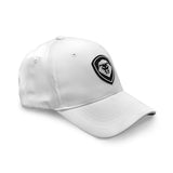 VT Shield Logo Future Looks Bright White & Black Snapback Hat