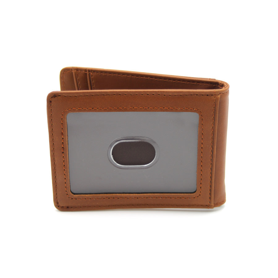 Valuetainment Brown Premium leather fold Wallet