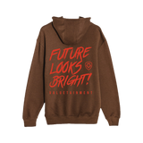 Future Looks Bright Pullover Hoodie - Chestnut