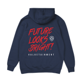 Future Looks Bright Pullover Hoodie - Navy