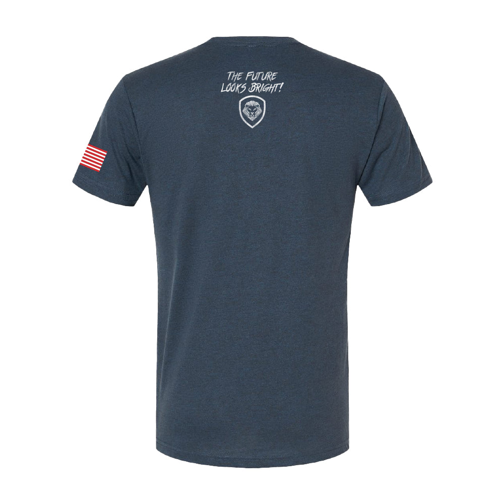 Team America Retro Navy Valuetainment Short Sleeve T-Shirt (Slim Fit)