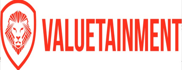 Valuetainment Logo Sticker (11.5" x 3")